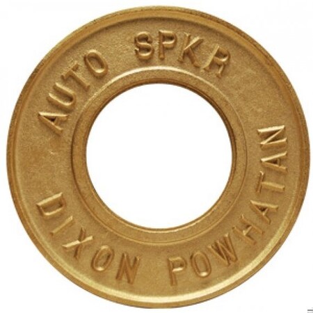 Dixon The Right Connection 24-209 Round Identification Plate, 6 x 11-1/4 in Nominal, Pipe x OD End Style, REP600AS-P
